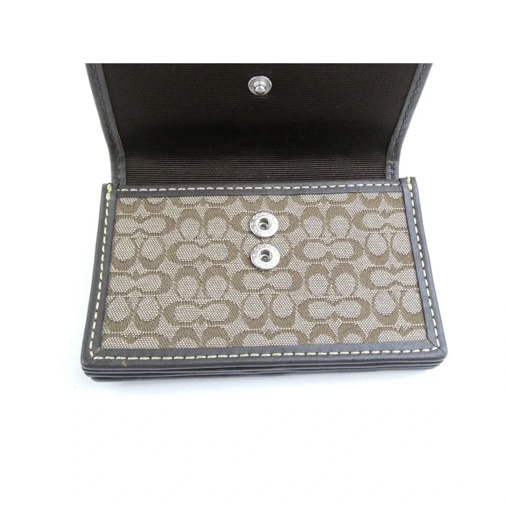 Coach signature khaki